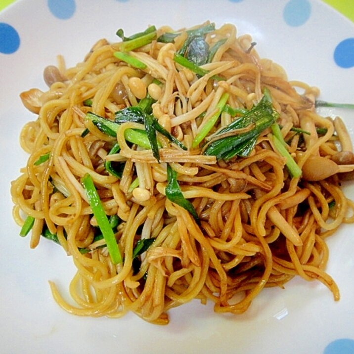 きのことニラのソース焼きそば レシピ 作り方 By Mint74 楽天レシピ きのことニラのソース焼きそば レシピ 作り方 By Mint74 楽天レシピ